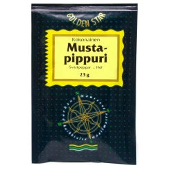 GOLDEN STAR MUSTAPIPPURI KOKONAINEN 23 G