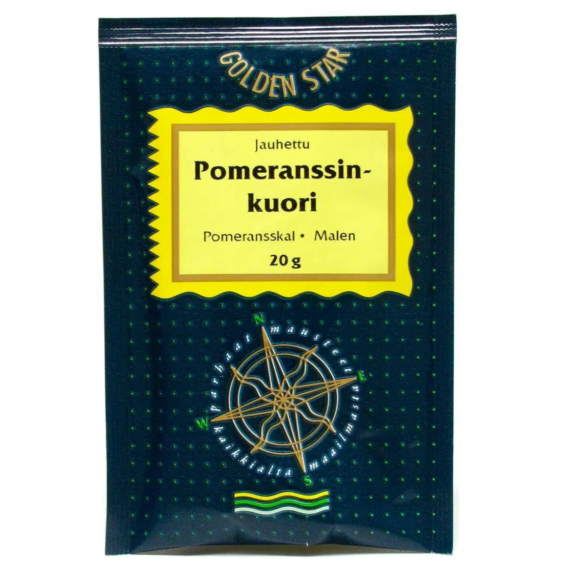 GOLDEN STAR POMERANSSINKUORI JAUHETTU 20 G
