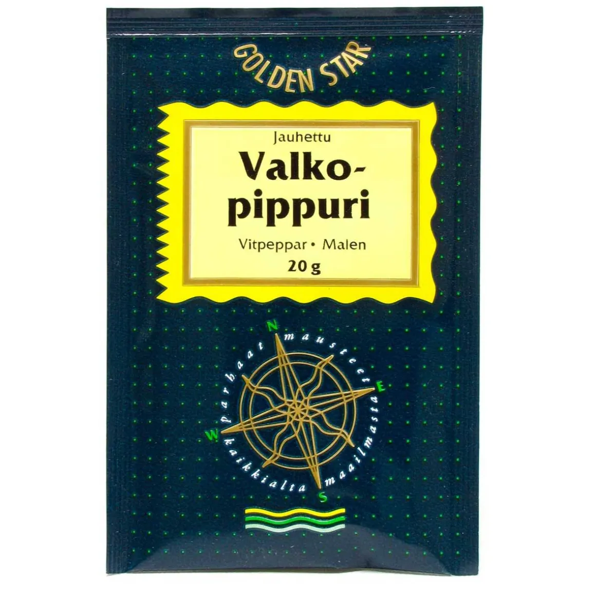 GOLDEN STAR VALKOPIPPURI JAUHETTU 20 G