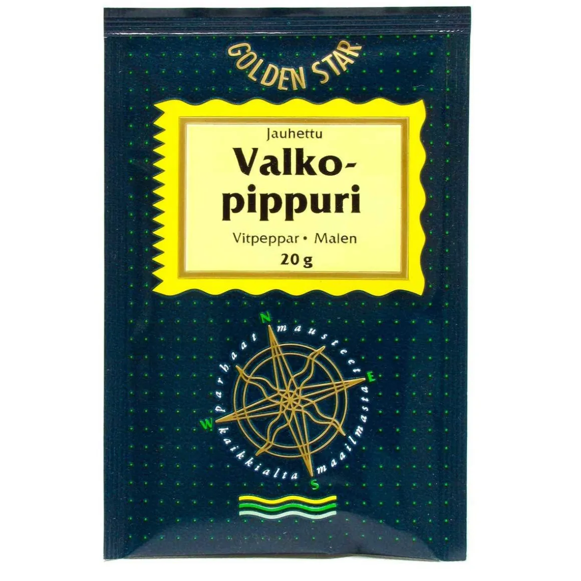 GOLDEN STAR VALKOPIPPURI JAUHETTU 20 G