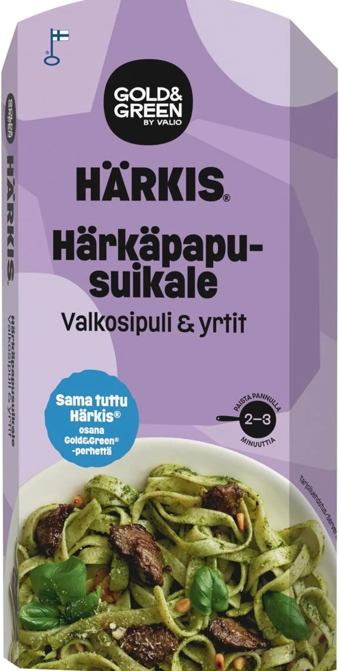 GOLD&GREEN HÄRKIS HÄRKÄPAPUSUIKALE VALKOSIPULI-YRTIT 250 G