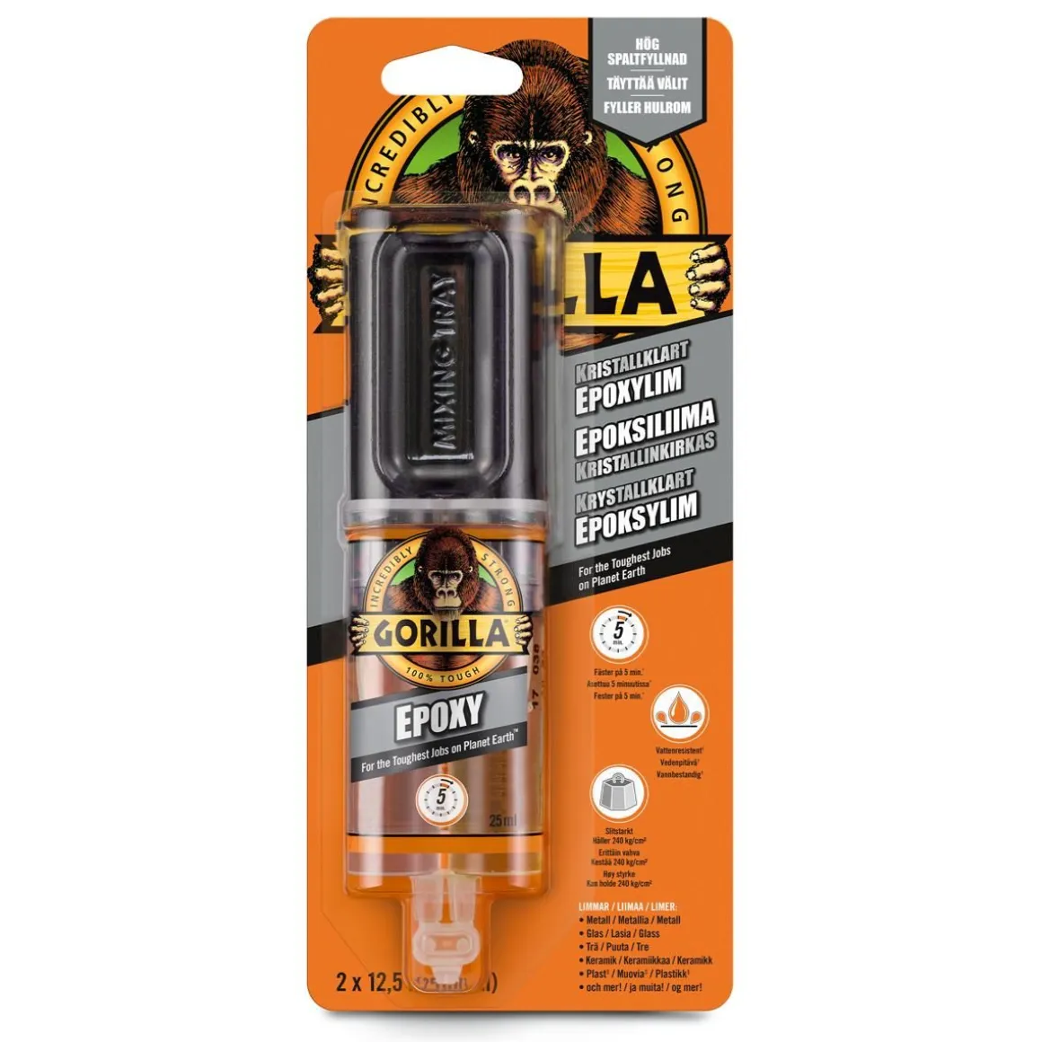 GORILLA EPOXY EPOKSILIIMA 25 ML