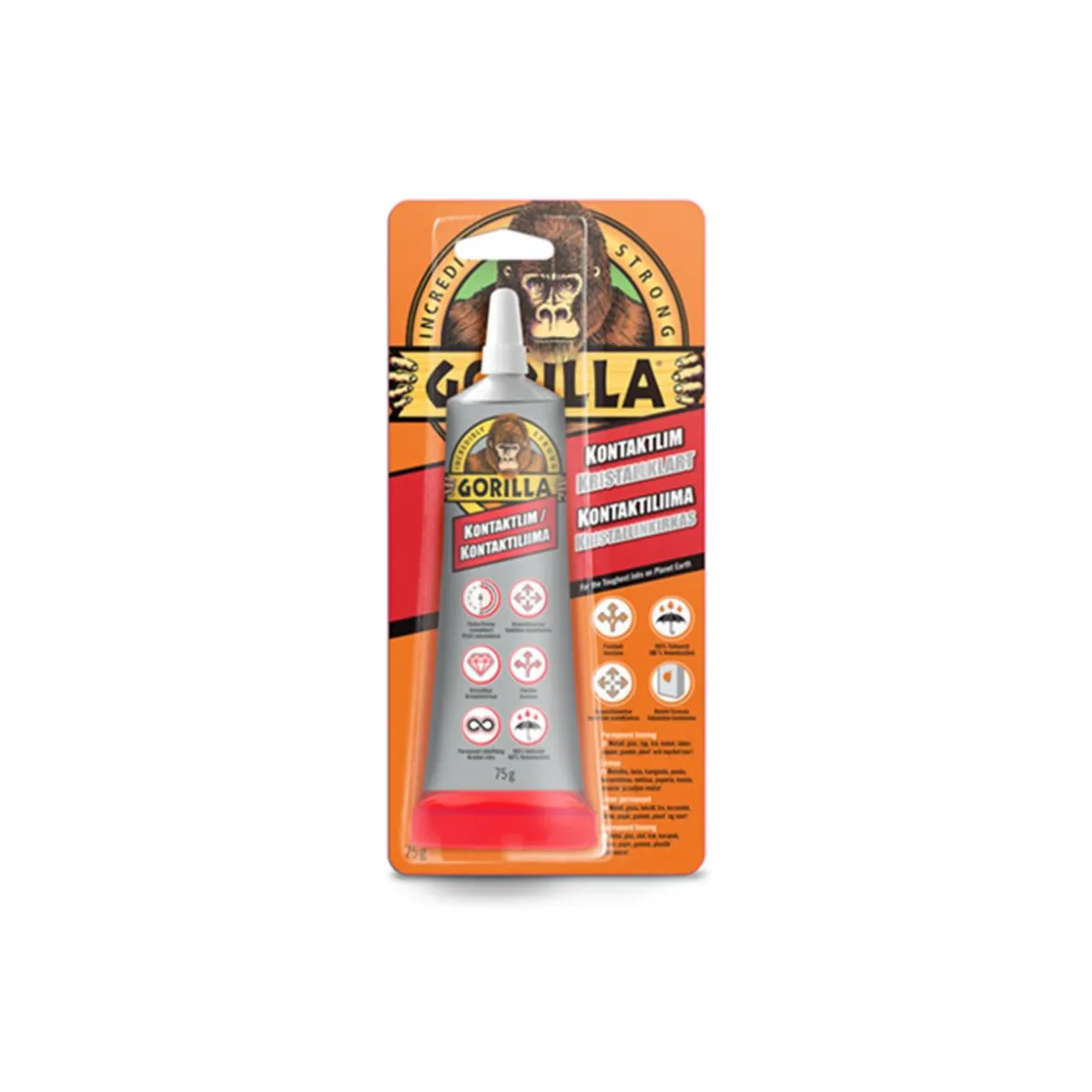 GORILLA KONTAKTILIIMA 75 G