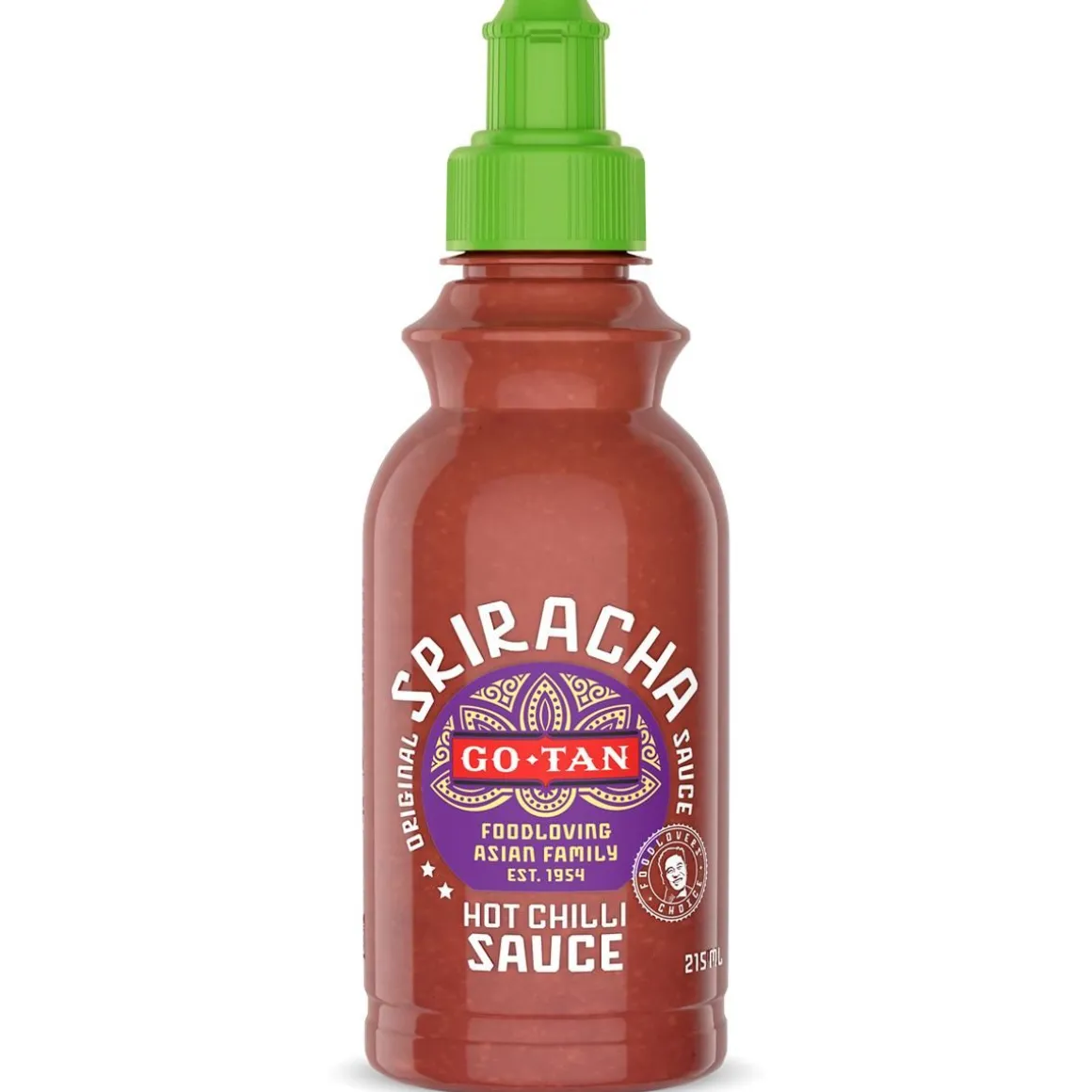 GO-TAN SRIRACHA SAUCE CHILIKASTIKE 215 ML