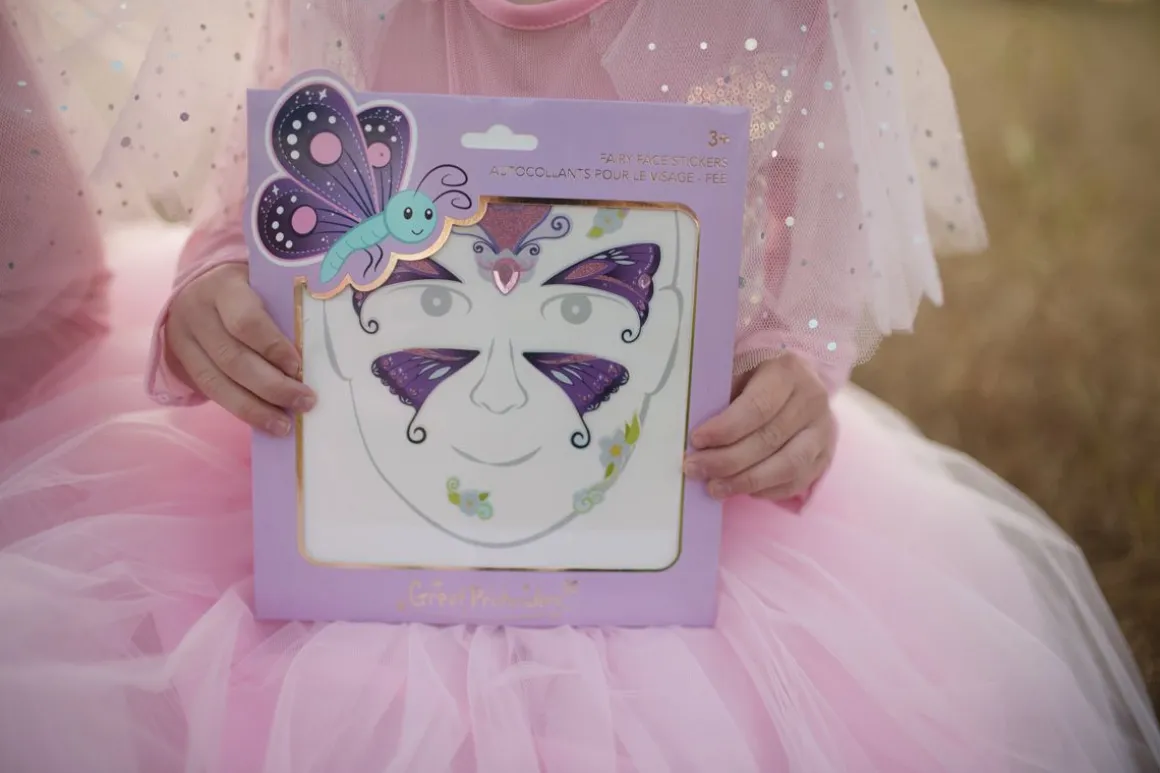 GP BUTTERFLY FAIRIY FACE STICKERS