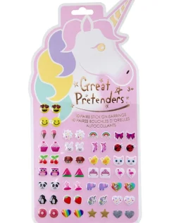 GP  STICK ON EARRINGS UNICORN, 30 PARIA
