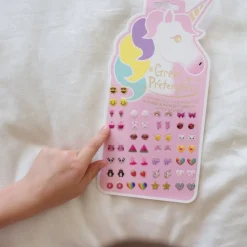 GP  STICK ON EARRINGS UNICORN, 30 PARIA