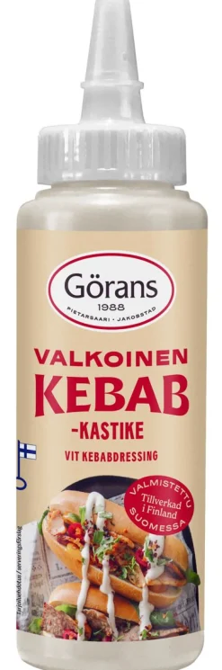 GÖRANS VALKOINEN KEBABKASTIKE 250 ML