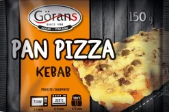 GÖRANS PAN PIZZA KEBAB  150 G