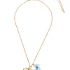 GREAT PRETENDERS BUTTERFLY HEART LOCKET NECKLACE