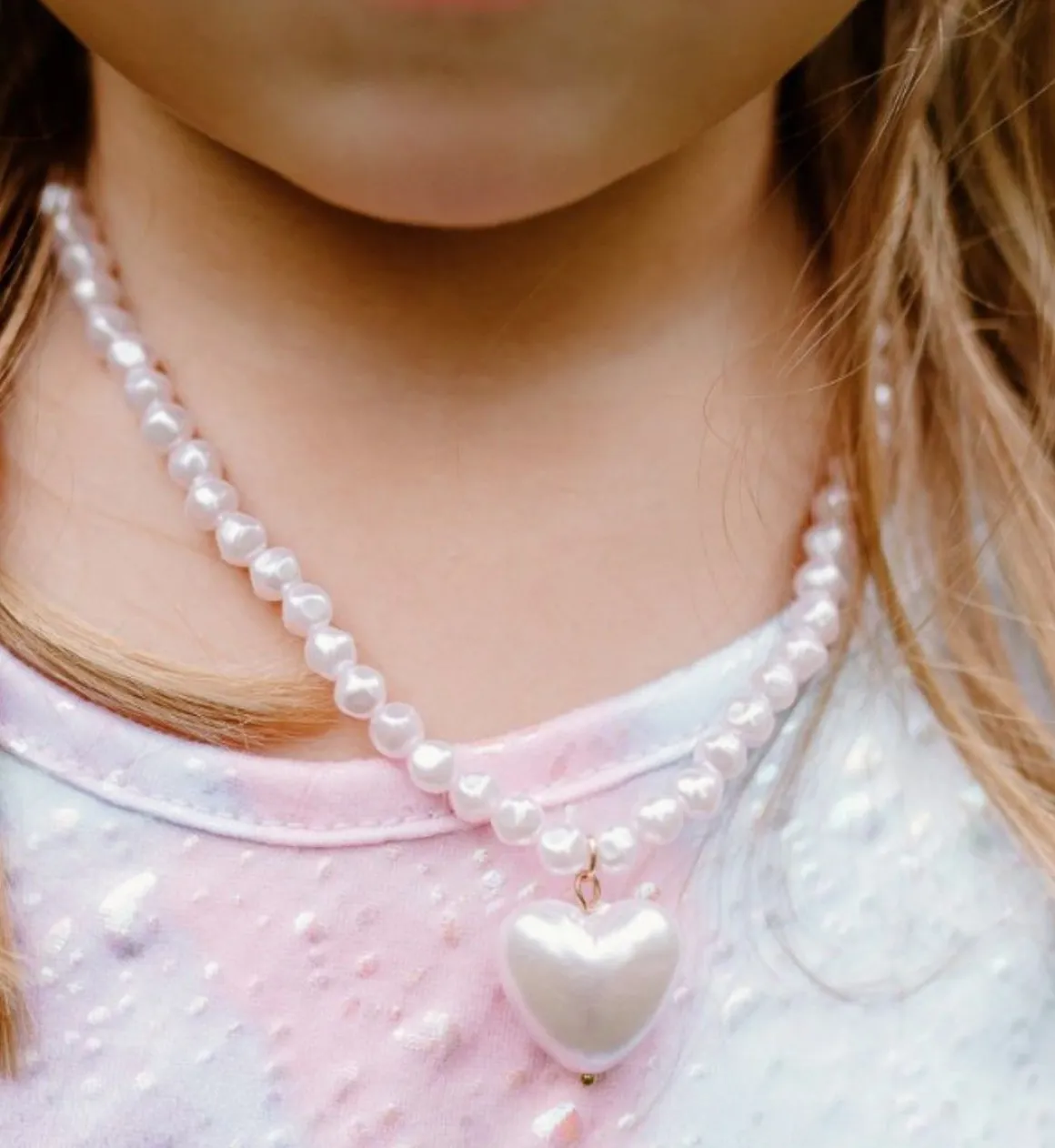 GREAT PRETENDERS PINK PEARL HEART KAULAKORU