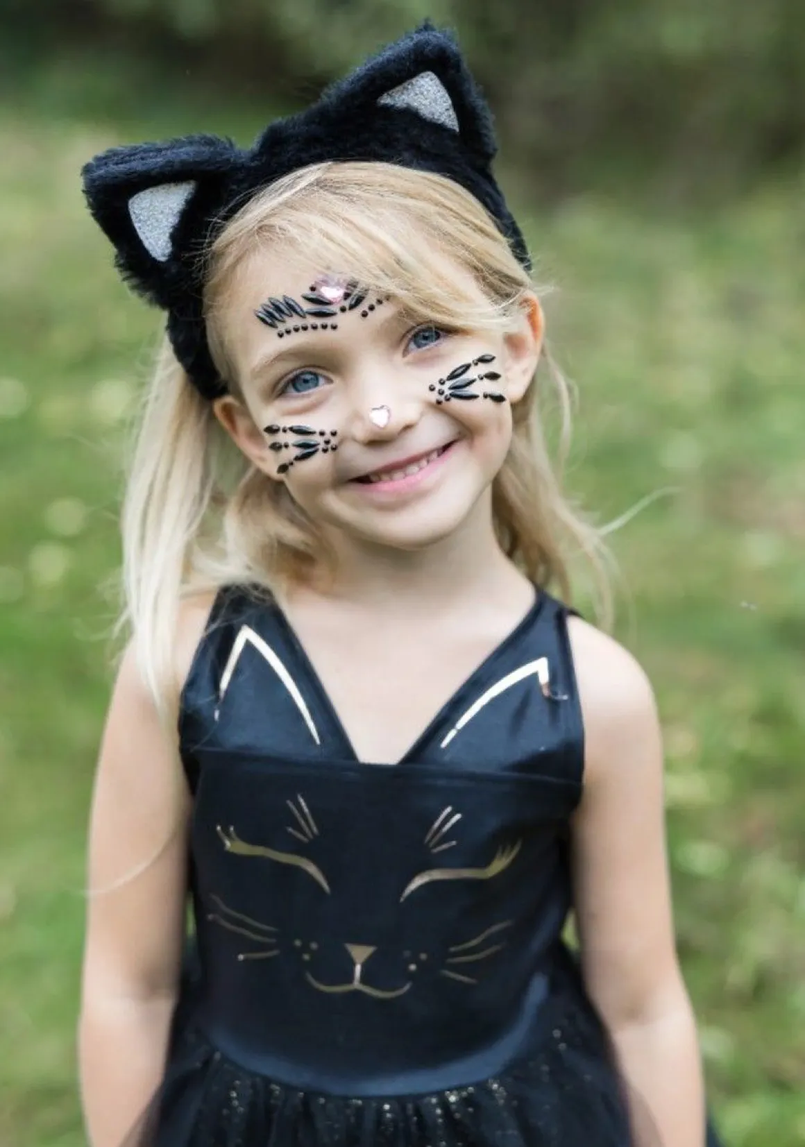 GREAT PRETENDERS FACE CRYSTALS - BLACK CAT KASVOKRISTALLIT