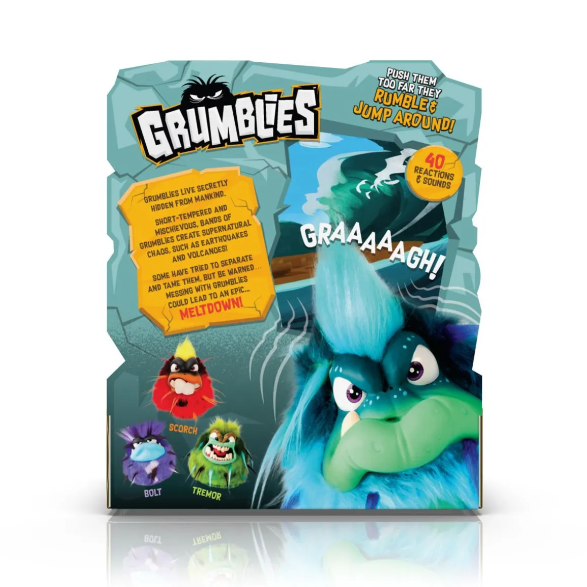 GRUMBLIES LIGHT UP MAGIC INTERAKTIIVINEN HAHMO