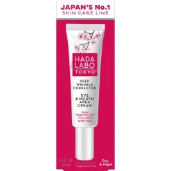 HADA LABO TOKYO DEEP WRINKLE CORRECTOR EYE & MOUTH AREA CREAM 1