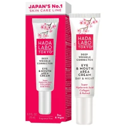 HADA LABO TOKYO DEEP WRINKLE CORRECTOR EYE & MOUTH AREA CREAM 1