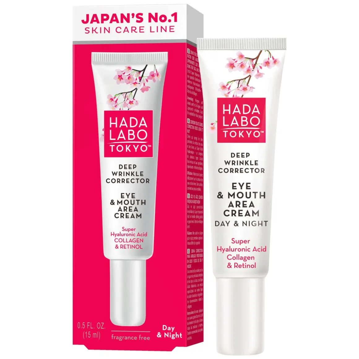 HADA LABO TOKYO DEEP WRINKLE CORRECTOR EYE & MOUTH AREA CREAM 1