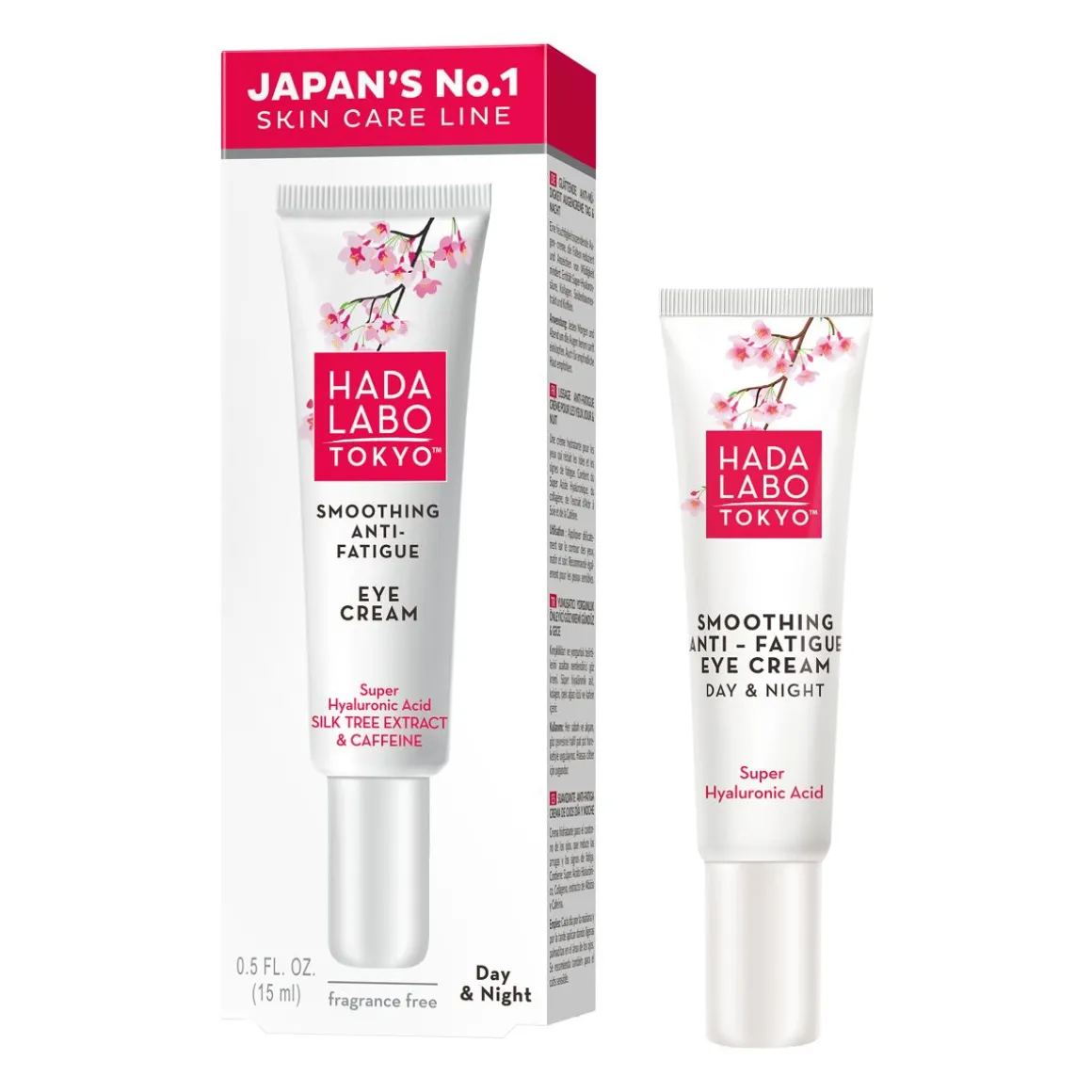 HADA LABO TOKYO SMOOTHING ANTI-FATIGUE EYE CREAM 15ML