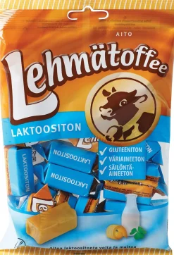 HALVA LAKTOOSITON LEHMÄTOFFEE 165 G