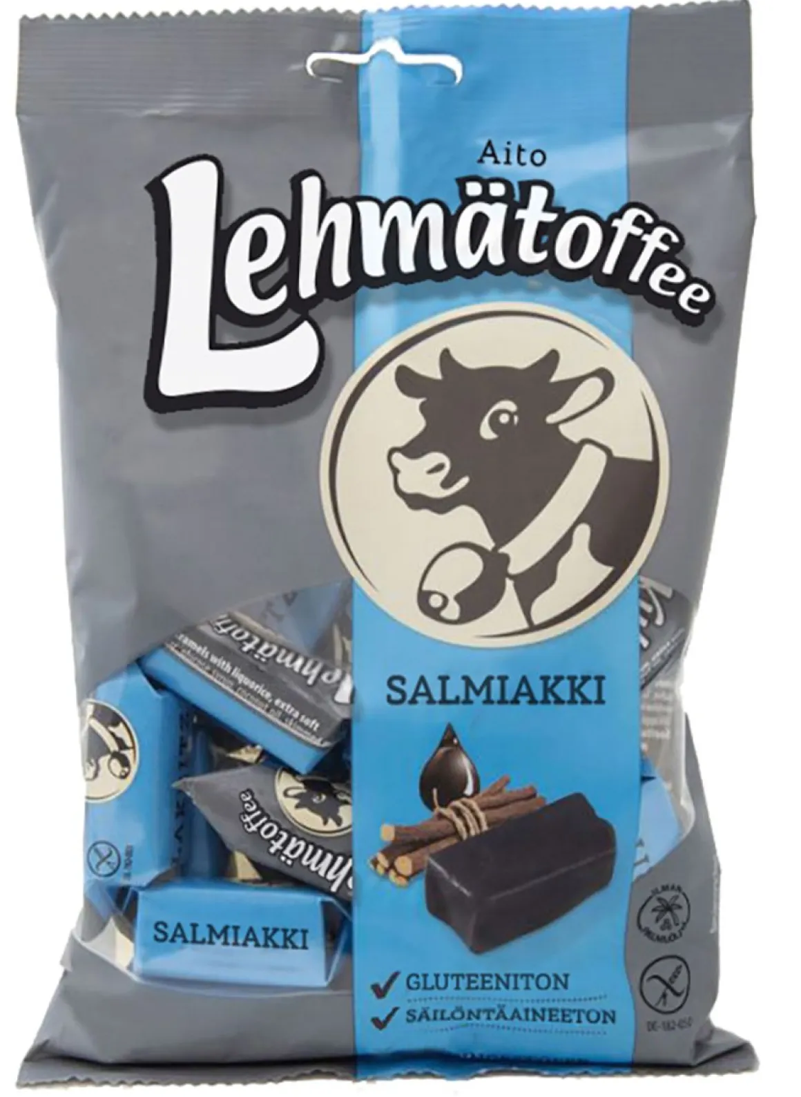 HALVA LEHMÄTOFFEE SALMIAKKI GLUTEENITON 150 G