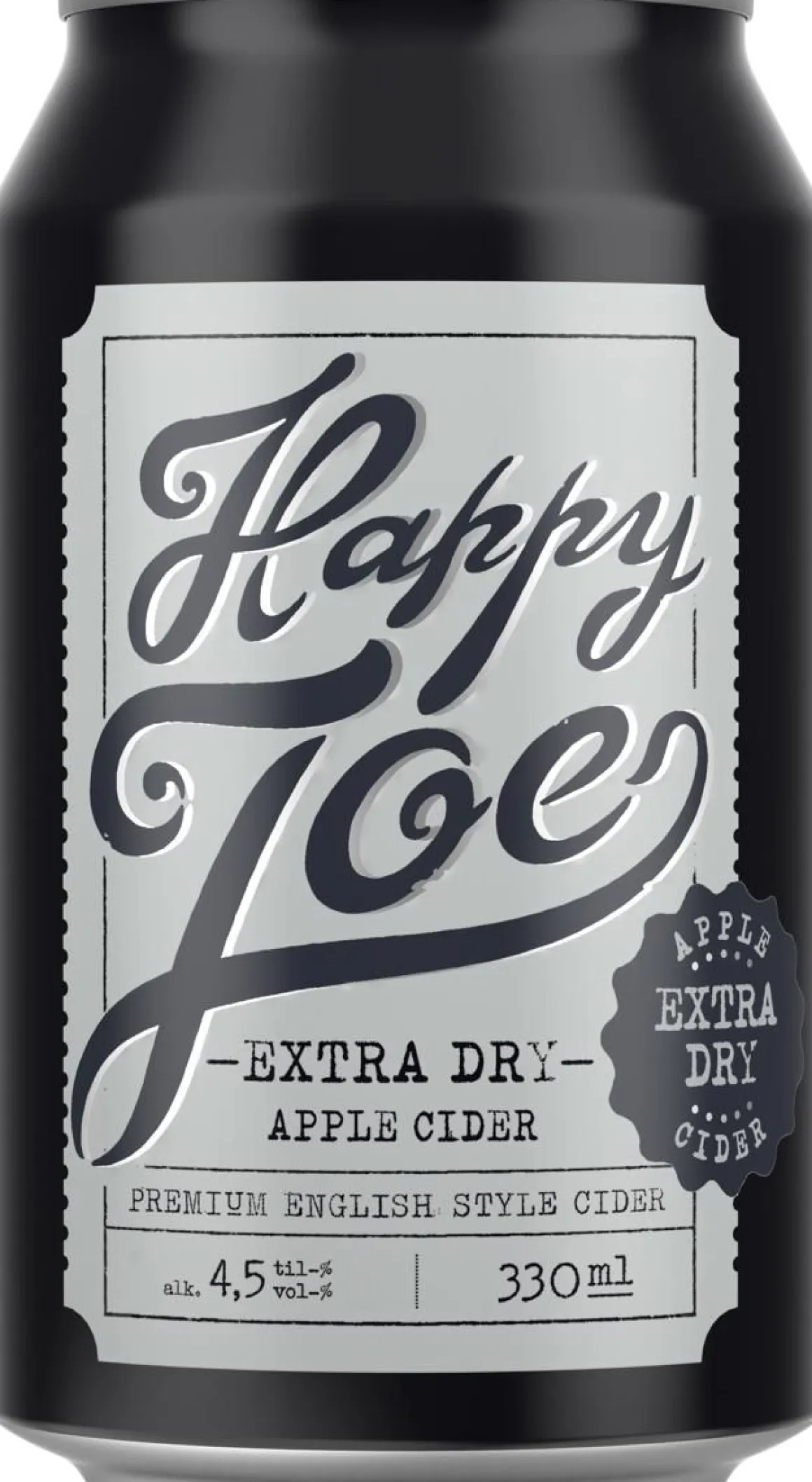 HAPPY JOE 4,5% EXTRA DRY APPLE TLK 330 ML
