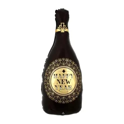 HAPPY NEW YEAR SHAMPANJAPULLO MUOTOFOLIOPALLO