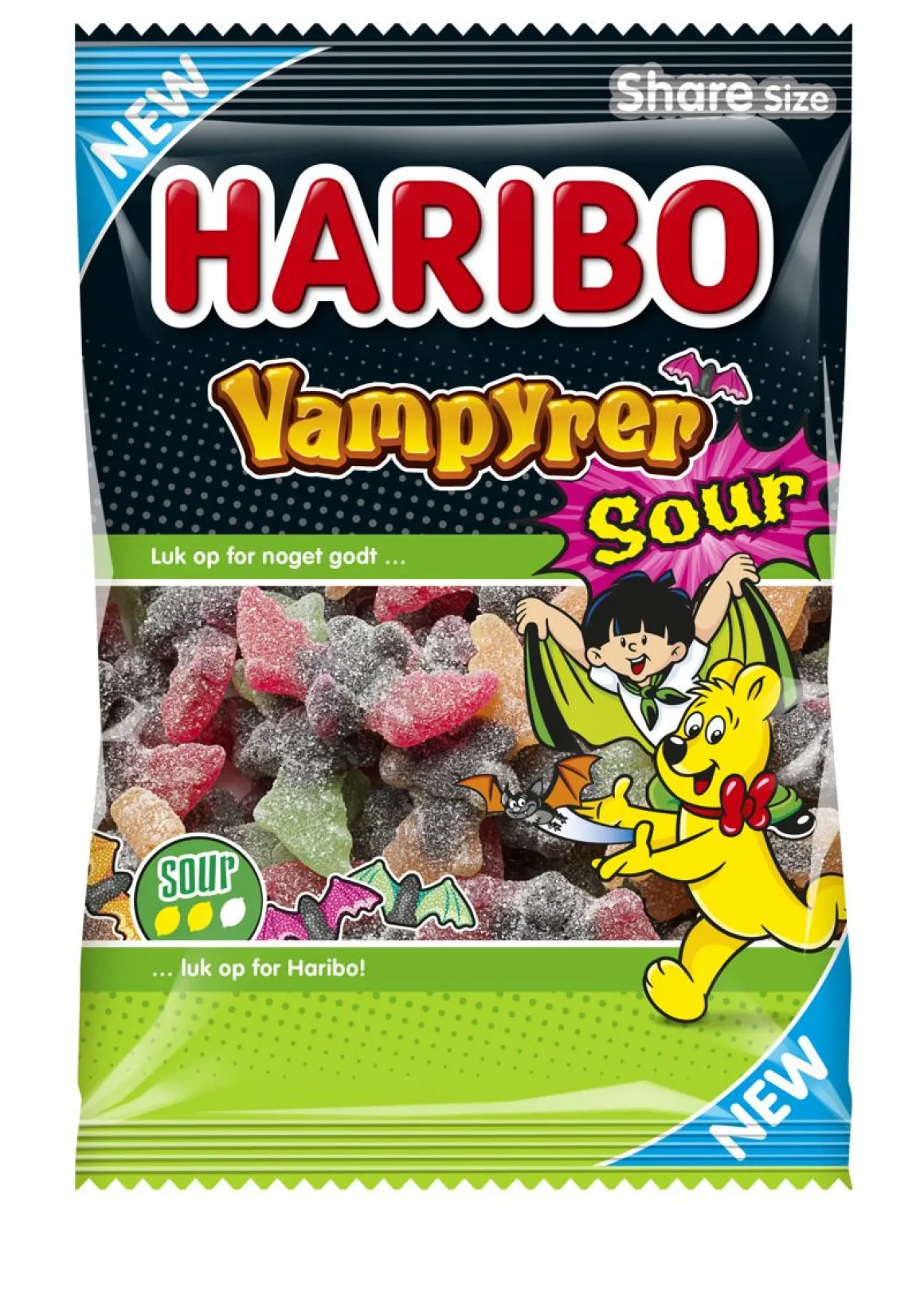 HARIBO VAMPYRER SOUR 375 G