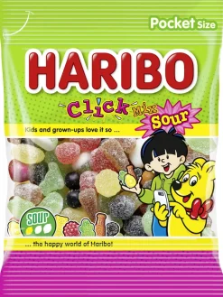 HARIBO CLICK MIX SOUR MAKEISPUSSI 75 G