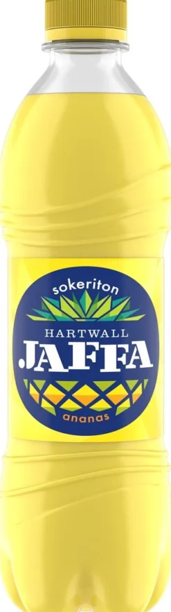 HARTWALL JAFFA ANANAS SOKERITON KMP 500 ML