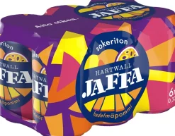 HARTWALL JAFFA HEDELMÄPOMMI SOKERITON 0,33 TLK 6-PACK 1,98 L