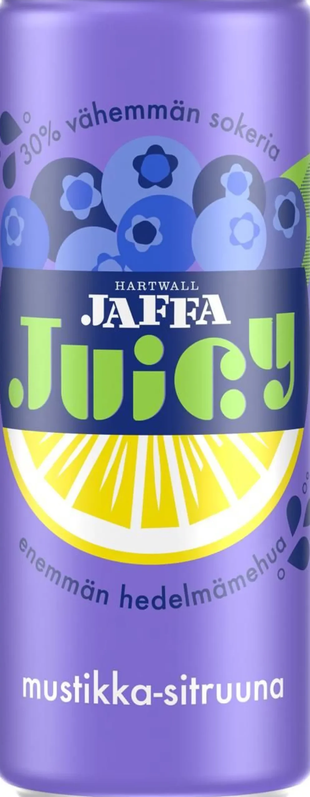 HARTWALL JAFFA JUICY MUSTIKKA-SITRUUNA TLK 330 ML