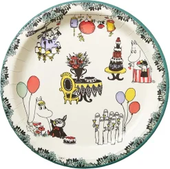 HAVI MOOMIN KARTONKILAUTANEN 22CM 10KPL PUUTARHAKUTSUT