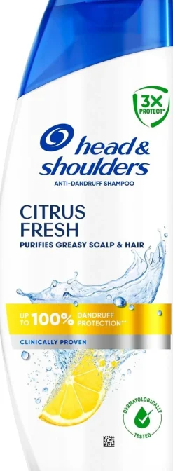 HEAD&SHOULDERS CITRUS FRESH SHAMPOO 250 ML