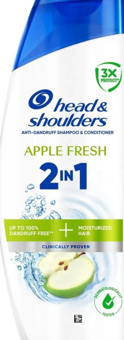 HEAD&SHOULDERS APPLE FRESH SHAMPOO 2IN1 250 ML