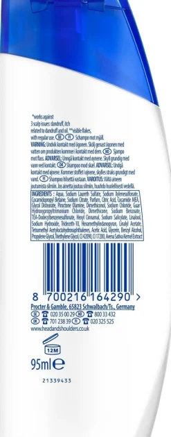 HEAD&SHOULDERS CLASSIC CLEAN SHAMPOO MATKAKOKO 95 ML