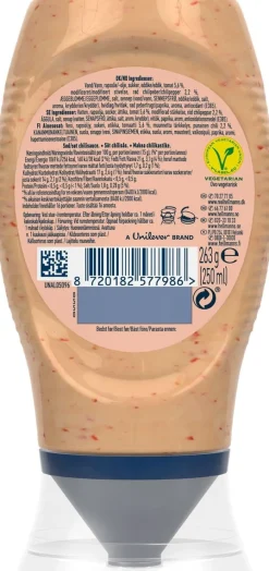 HELLMANN'S SWEET CHILI 250 G