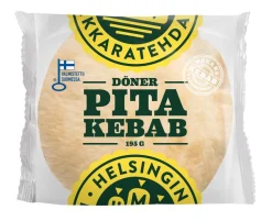 HELSINGIN MAKKARATEHDAS DÖNER PITAKEBAB 195 G