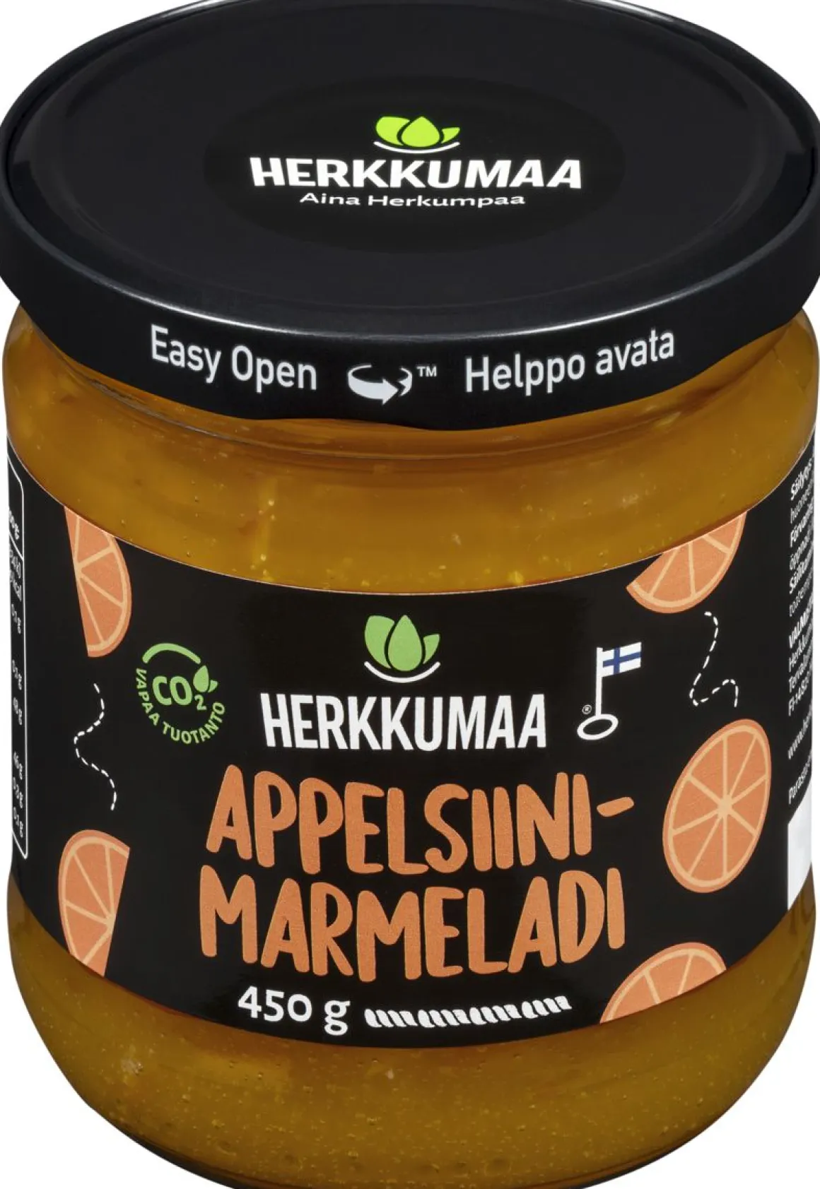 HERKKUMAA APPELSIINIMARMELADI 450 G