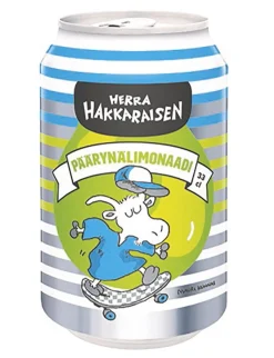 HERRA HAKKARAINEN LIMONAADI PÄÄRYNÄ TLK 330 ML