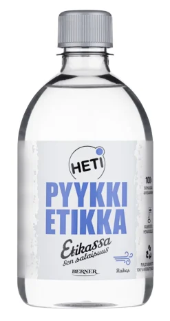 HETI PYYKKIETIKKA RAIKAS 500 ML