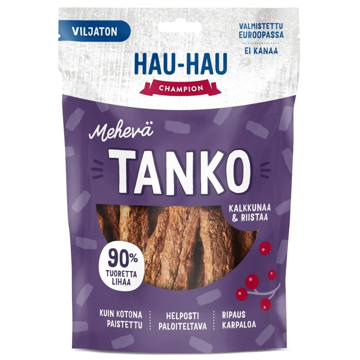 HHC MEHEVÄ TANKO KALKKUNAA & RIISTAA 140 G