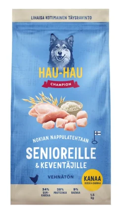 HHC TÄYSRAVINTO SENIOR/LIGHT KANA-RIISI-KAURA VEHNÄTÖN 1,5 KG