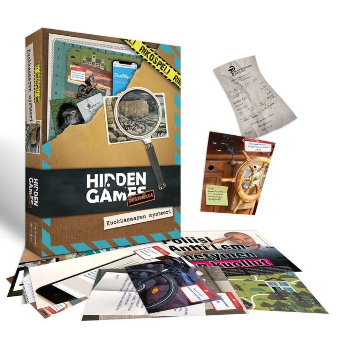 HIDDEN GAMES RIKOSPAIKKA KUOKKASAAREN MYSTEERI