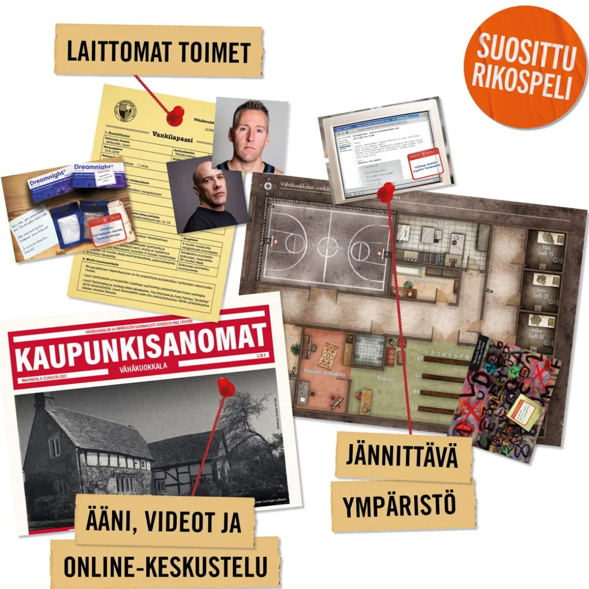 HIDDEN GAMES RIKOSPAIKKA: TÄYDELLINEN SUUNNITELMA