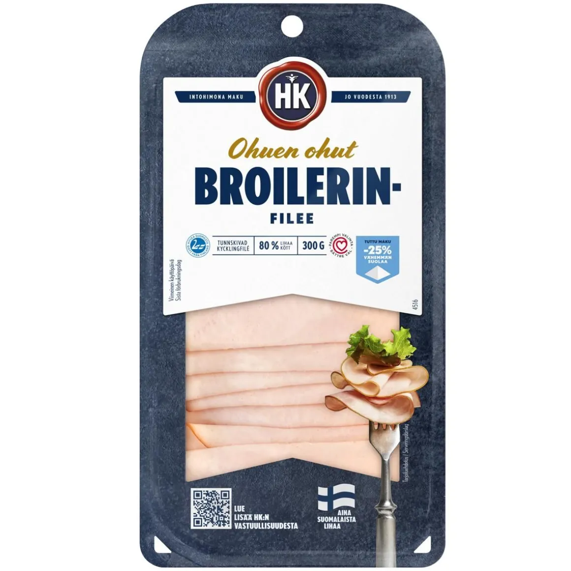 HK OHUEN OHUT BROILERINFILEE 300 G