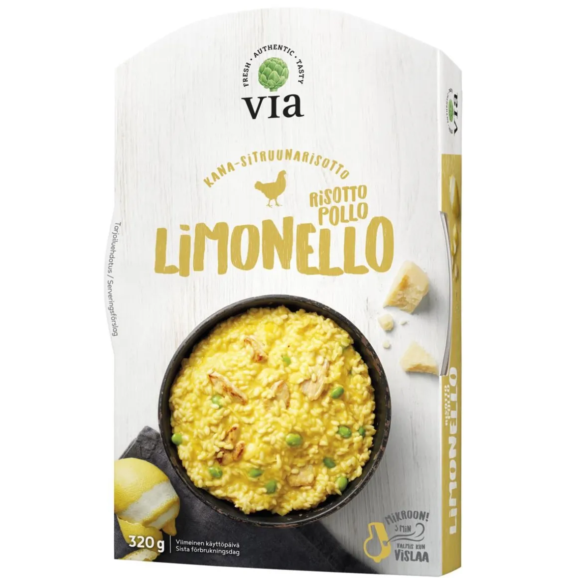 HK VIA KANA-SITRUUNARISOTTO 320 G