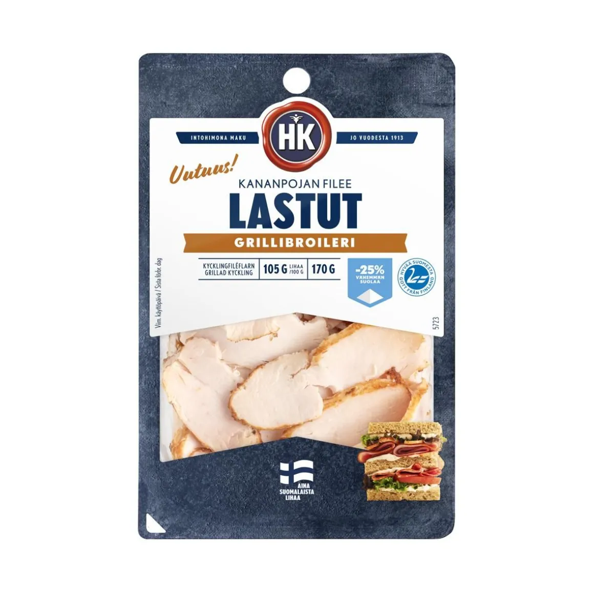 HK LASTUT KANANPOJAN FILEE GRILLIBROILERI 170 G