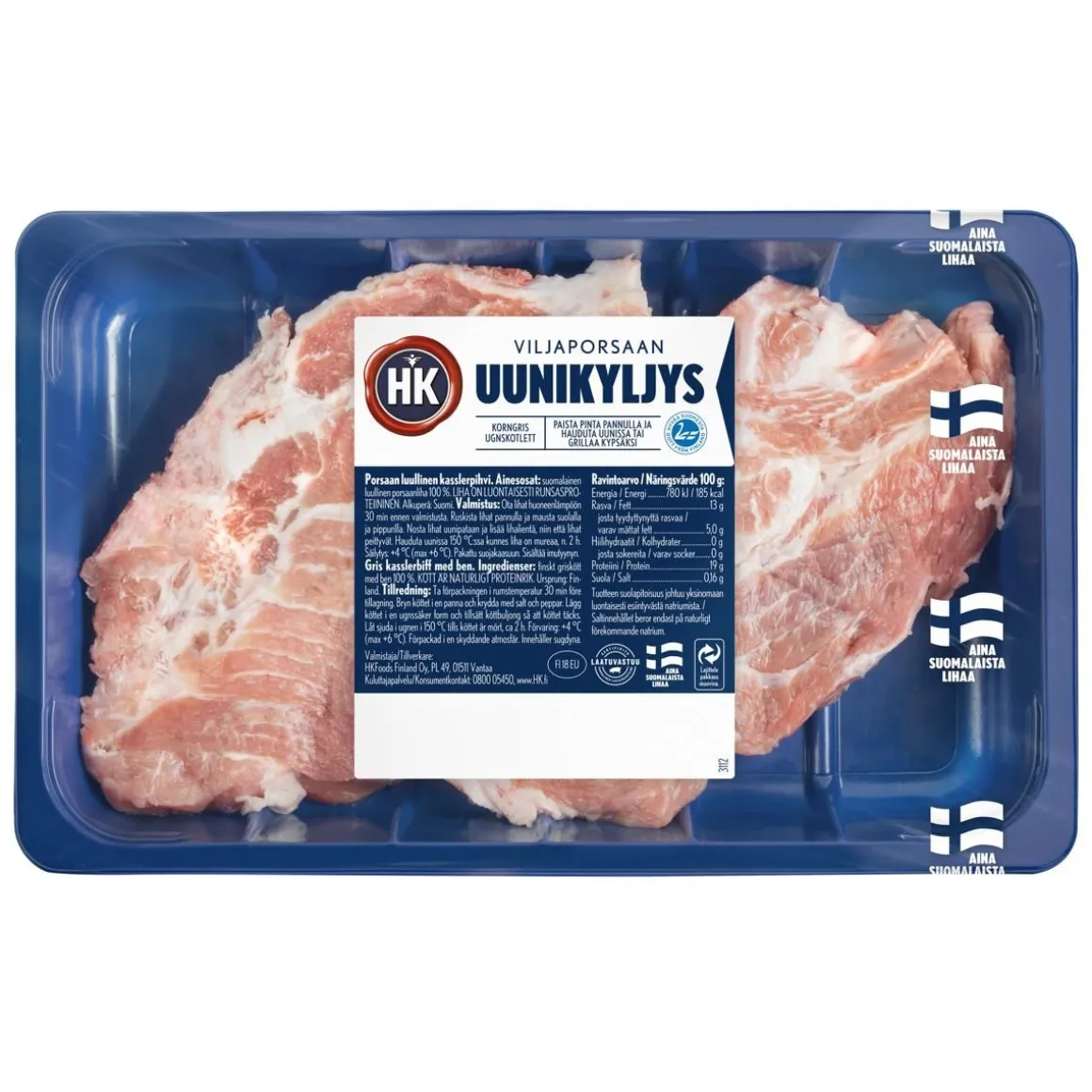 HK VILJAPORSAAN UUNIKYLJYS N. 480G