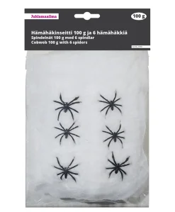 HÄMÄHÄKINSEITTI 100 G, VALKOINEN JA 6 HÄMÄHÄKKIÄ