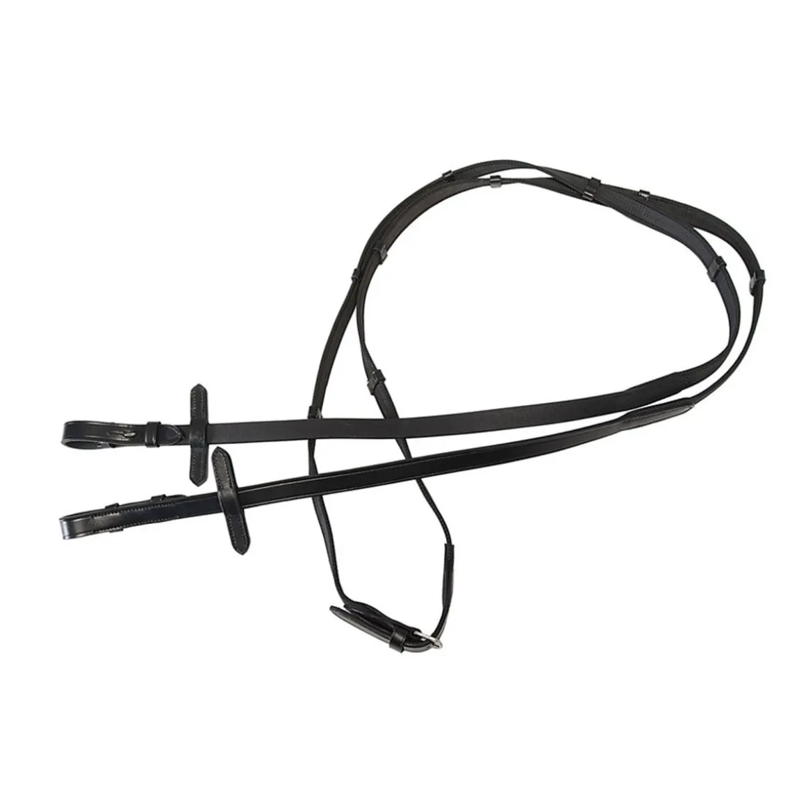 HORSE COMFORT ANTI SLIP RATSASTUSOHJAT, MUSTA