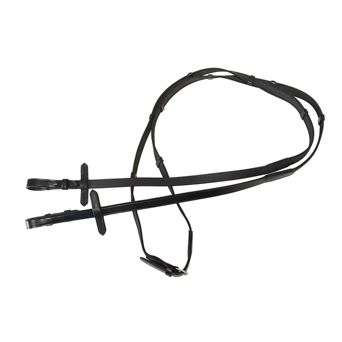 HORSE COMFORT ANTI SLIP RATSASTUSOHJAT, MUSTA